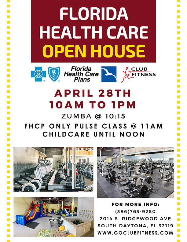 Florida Health Care Open House Club Fitness